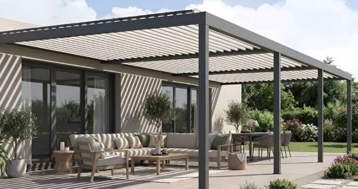 Guía de instalación de una pérgola bioclimática paso a paso
