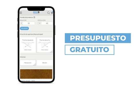 ¿CÓMO SOLICITAR UN PRESUPUESTO ANTES DE COMPRAR?