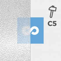 Acristalamiento Antirrobo (clase 5) - 44,6 bajo emisivo / 14 Argon / 4 - G200 - Traslucido (Ideal para WC o baño)