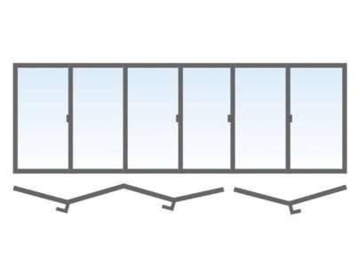 6 hojas (4 + 2)