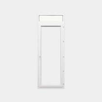 Puerta-Ventana PVC gama Confort 1 hoja apertura practicable con tapa de registro persiana