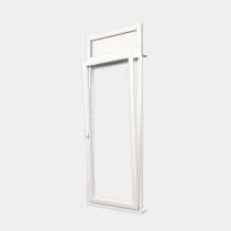 Puerta-Ventana PVC gama Confort 1 hoja apertura oscilobatiente con tapa de registro persiana