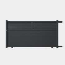 Portón Aluminio corredizo a medida modelo ARTURO