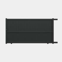 Portón Aluminio corredizo a medida modelo CAMILA