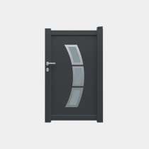 Puerta peatonal Aluminio a medida modelo DAMIÁN