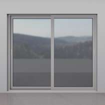 Corredera Aluminio gama AluMax 2 hojas - 2 rieles ambiente