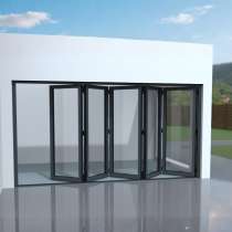 Puerta plegable Aluminio 5 hojas (5+0)