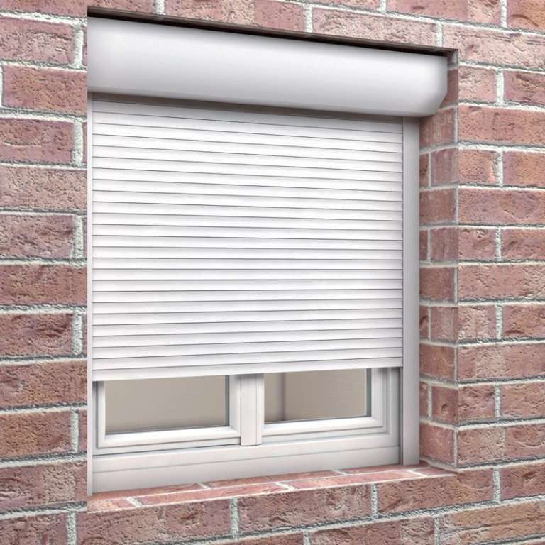 Persiana Enrollable PVC Exterior a Medida Lama Recta 45mm