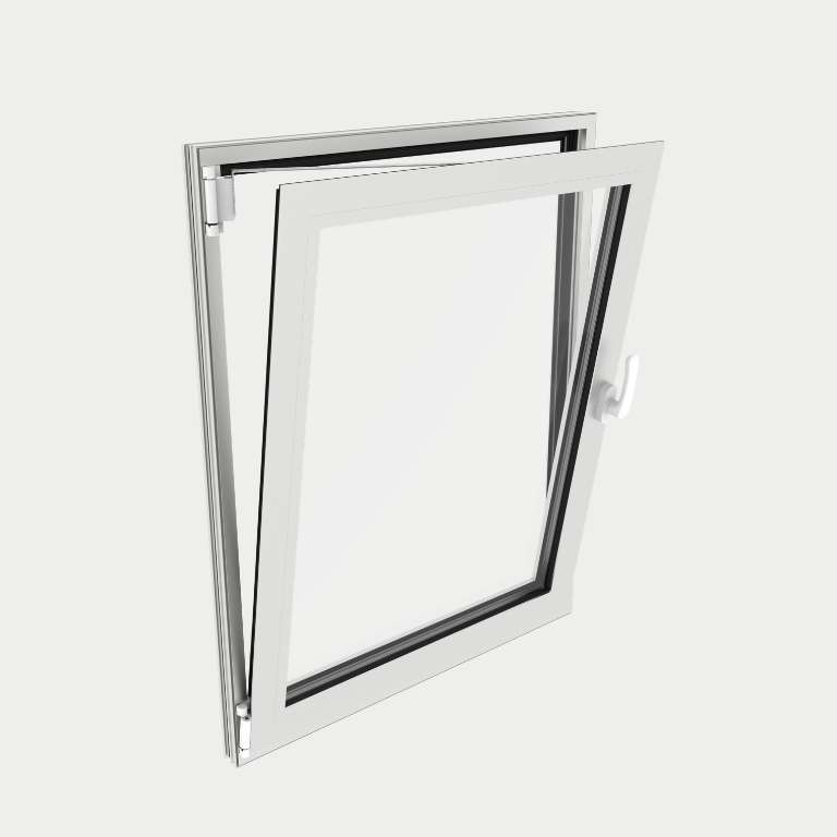 Ventana Aluminio gama AluMax 1 hoja apertura oscilobatiente