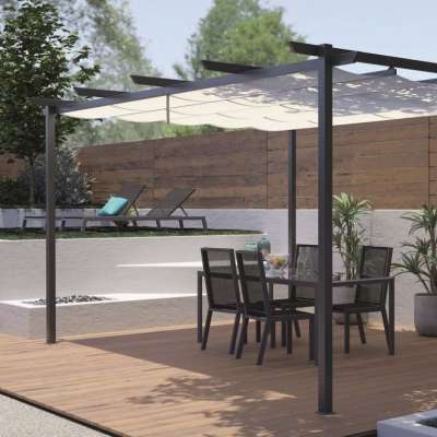 Pérgola lona