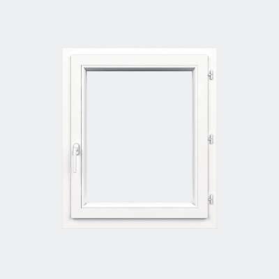 Fenêtre PVC gamme Confort 1 vantail ouverture à la française fermé