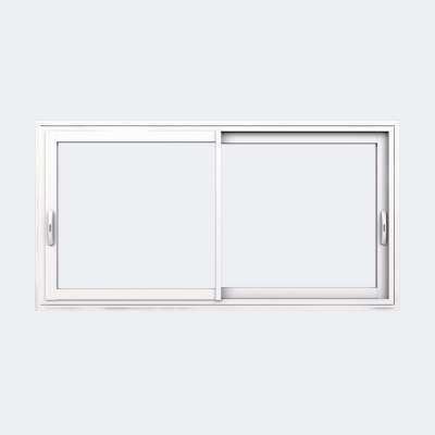 Ventana corredera Aluminio gama ALU 60 2 hojas - 2 rieles