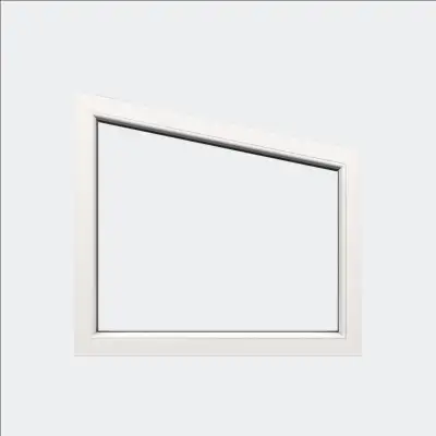 Fenêtre trapèze PVC gamme Design