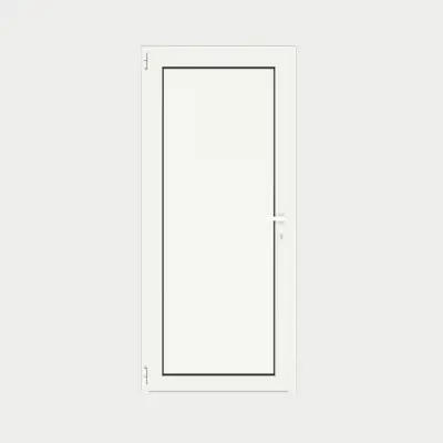 Puerta Balconera Aluminio gama AluMax 1 hoja apertura practicable