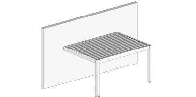 Adosada (2 postes) Lmáx 400