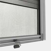 Persiana enrollable Aluminio renovación motorización radio con mosquitera integrada